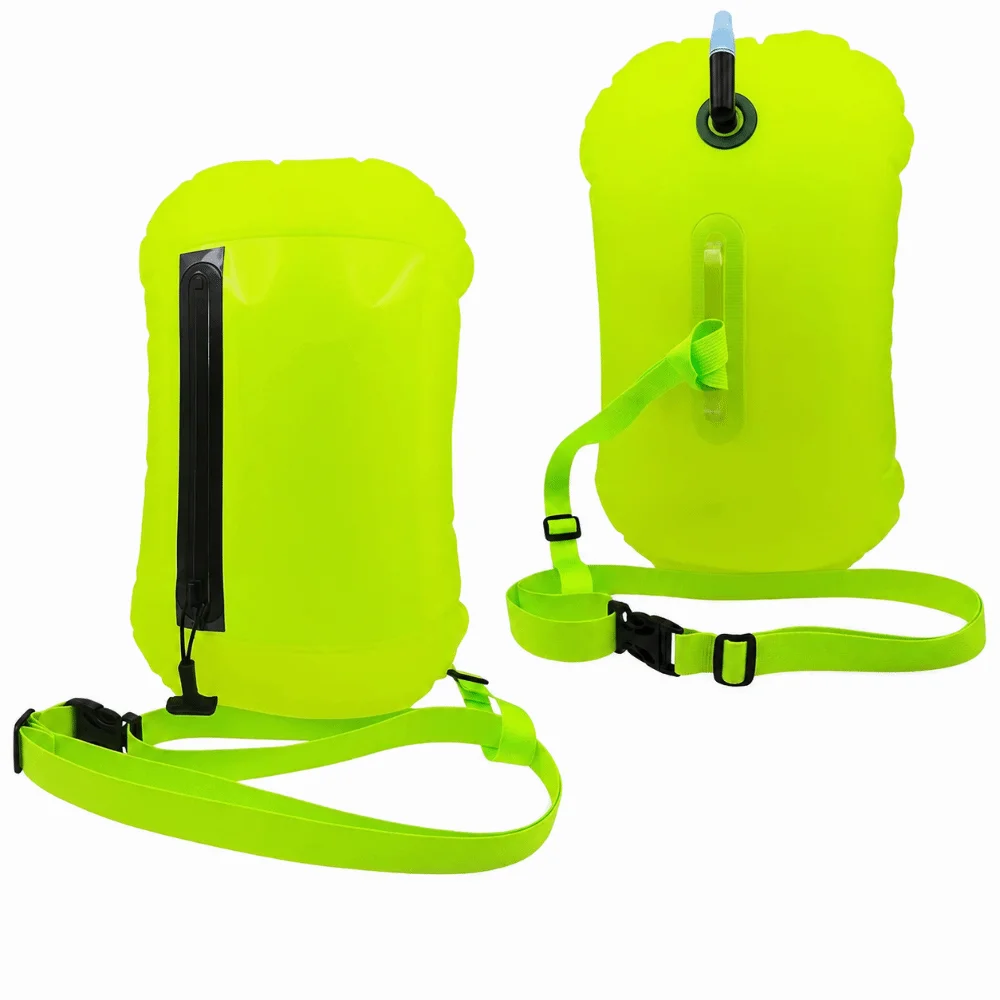 New Waterproof Swim Buoy Safety Float Design Buoyancy Float Dry Bag Touchscreen Phone Storage Waterproof Dry Bag For Swimmers
