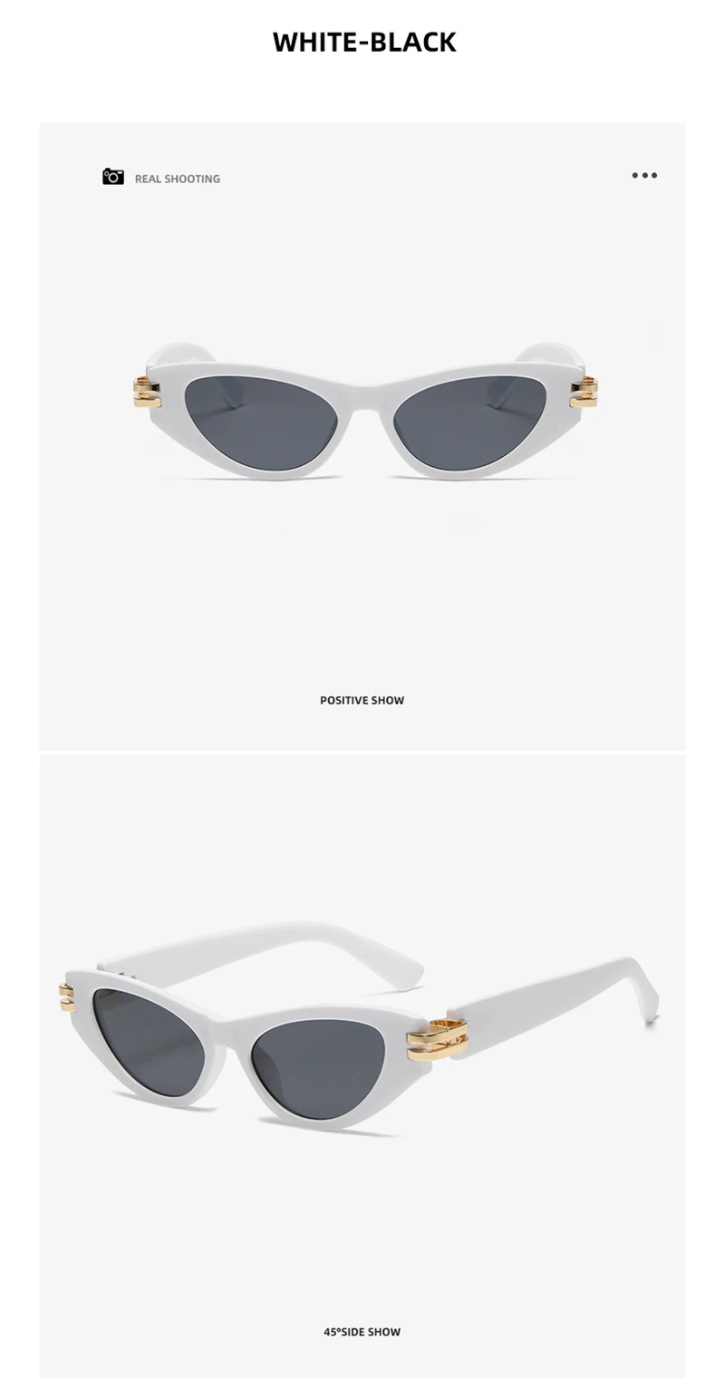 Hochwertige Cat Eye Damen-Sonnenbrille, klassische Damen-Sonnenbrille, modisch, Outdoor, Reisen, Fahren, UV400 – Detail 16