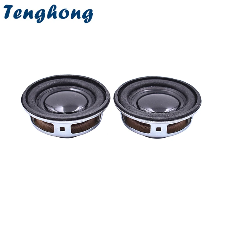 2pcs 1.5 Inch 40MM Audio Speaker Unit 4 Ohm 3W Internal Magnetic Bubble Edge Full Range Home Theater Loudspeaker DIY