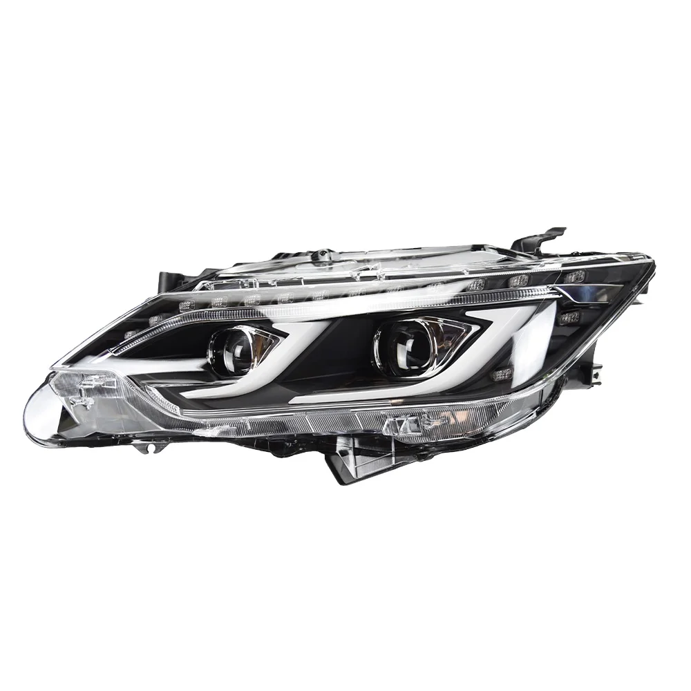 Car Lights For Toyota Camry LED Headlight 2015-2017 Headlights Camry DRL Turn Signal High Beam Angel Eye Projector Lens
