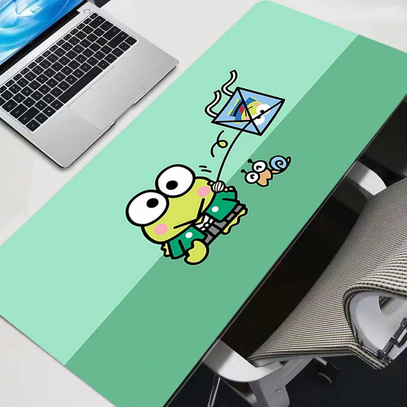 لوحة الماوس كيرو كيرو كيروبي Kawaii XXL أنيمي ألعاب اللوحي Varmilo لوحة المفاتيح السجاد Kawaii ملحقات ألعاب الكمبيوتر المحمول لوحة الماوس #5