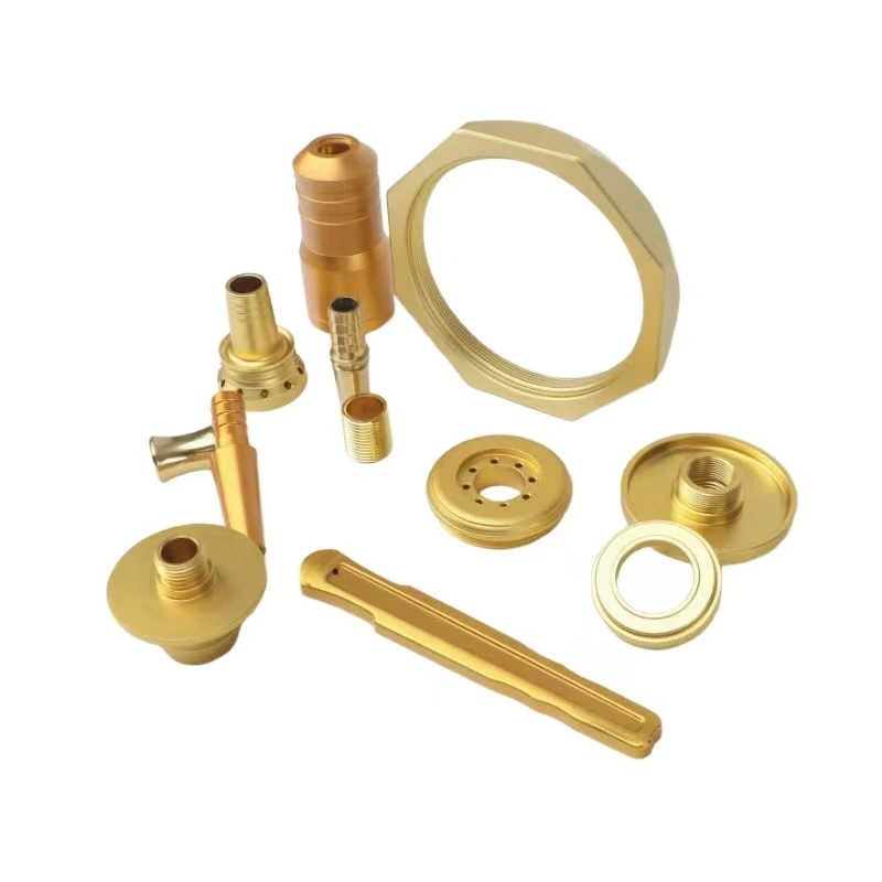 Custom CNC Brass Precision Machining Hardware Kits Key Parts of Industrial Equipment