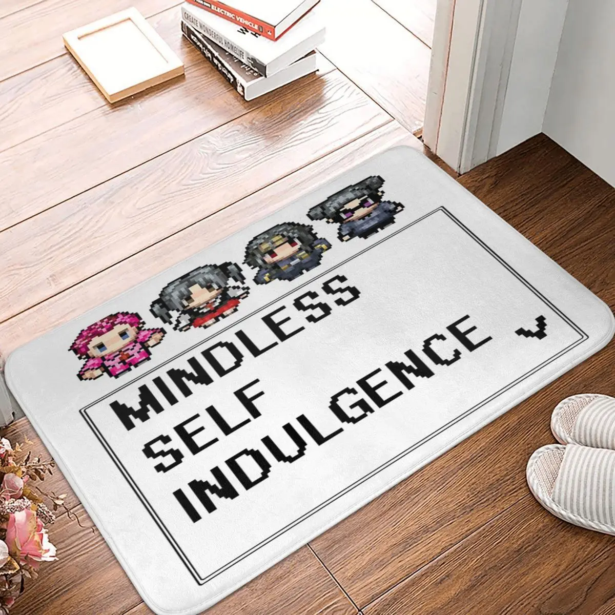 MINDLESS SELF INDULGENCE VIDEO GAME RETRO 40x60cm Carpet Polyester Floor Mats Retro Practical Festivle Gifts