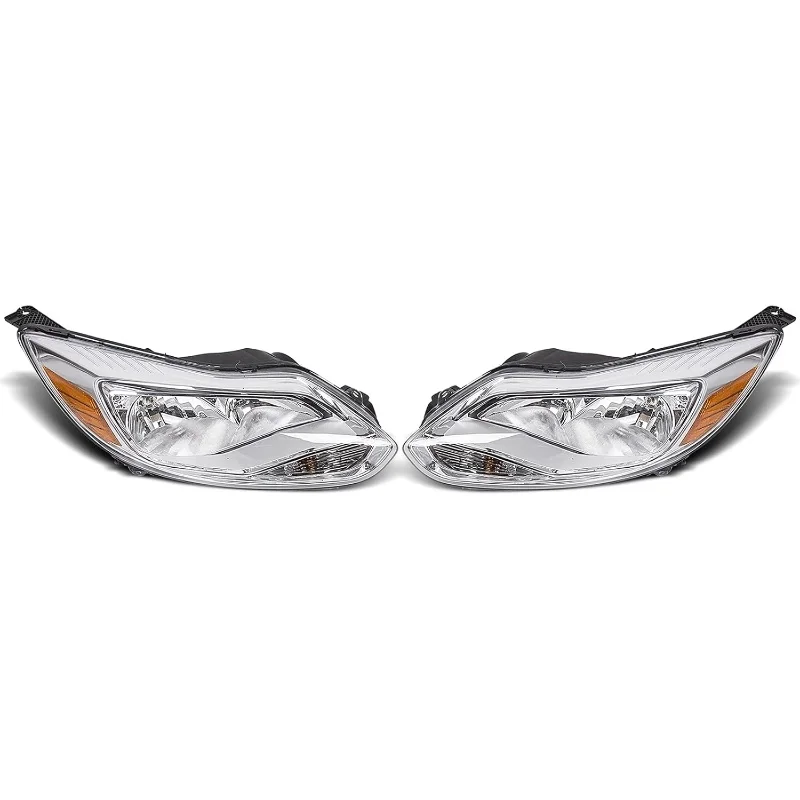 

STLFAuto Front Headlights Halogen Headlight Assembly for Fords Focus 2012 2013 2014 2015 216 2017 2018