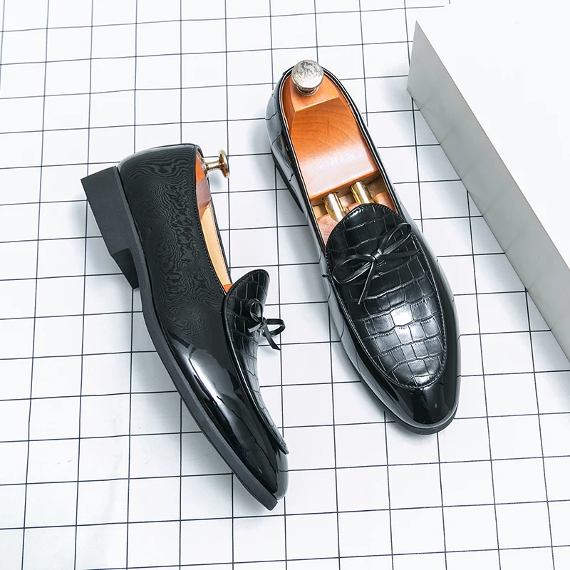 

Hot Selling Commuting Work Shoes Europe America Soft Soled Comfortable Men's Loafers Office Business Casual Shoes for Men’s