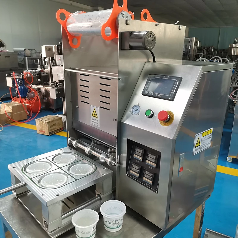 Jelly Cup Milk Tea Plastic Cup Sealing Machine Small Can Tea Sealing Machine