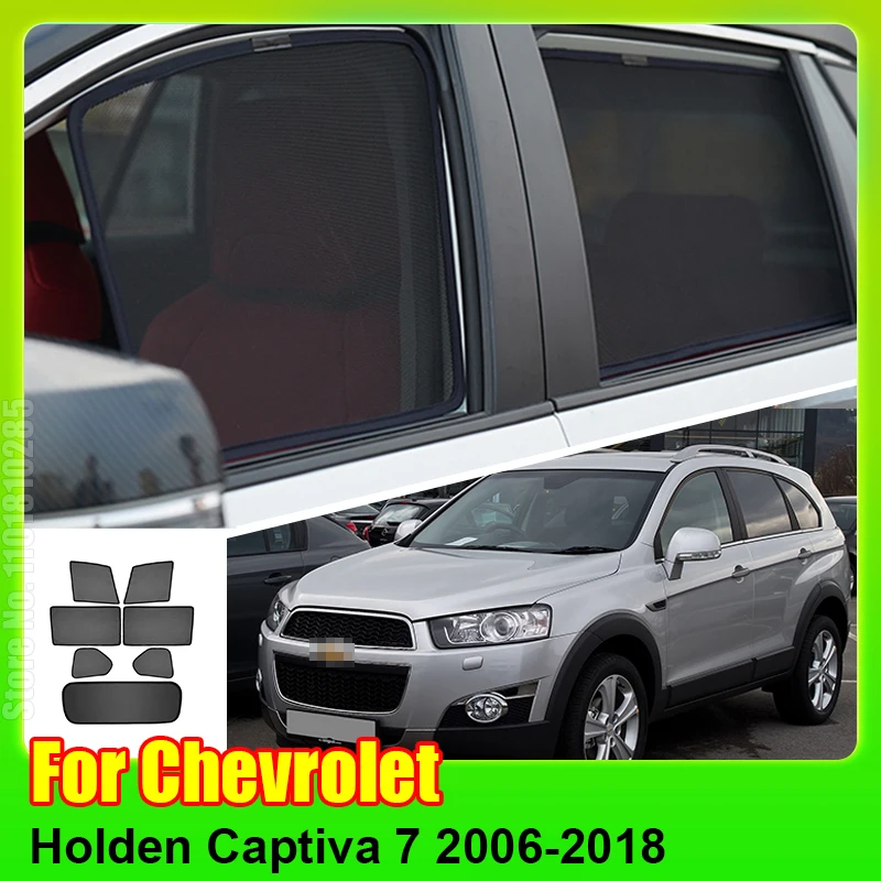 

Автомобильный Магнитный солнцезащитный козырек для Chevrolet Holden Captiva 7 2006-2018, передняя ветровая занавеска, задний козырек