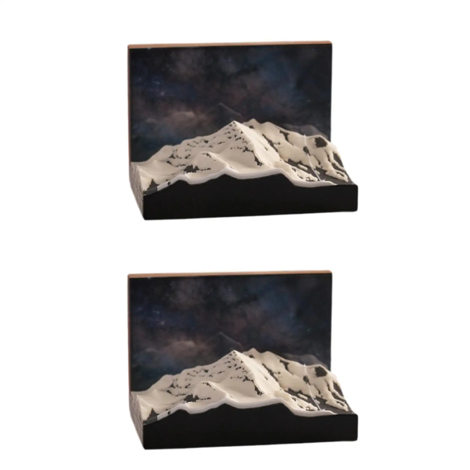 

3D Paper Carving Memo Pad 3D Memo Pad Paper Calendar DIY Calendar Multifunctional Notepad Paper Carving 3D Calendar for Home