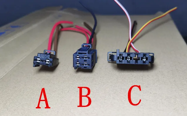 

1pcs For BMW 320 325 525 520 X3 X5 Blower Motor and Heater Resistor Plug Wiring Harness