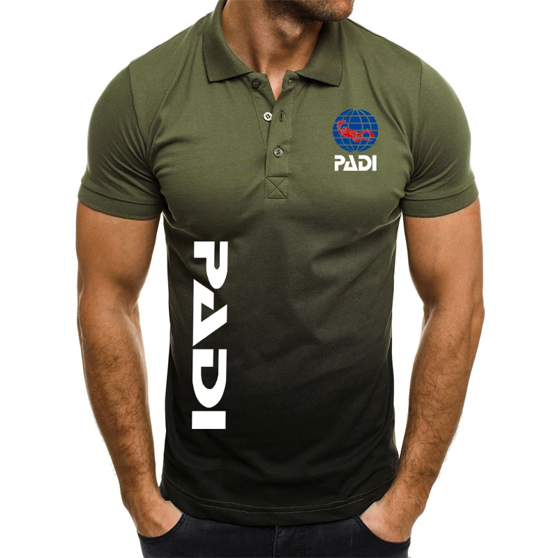 2024 Sommer Outdoor Freizeit sport Herren Polos hirt Padi Arbeit lässig kurze Ärmel atmungsaktiv und bequem Polo-Top