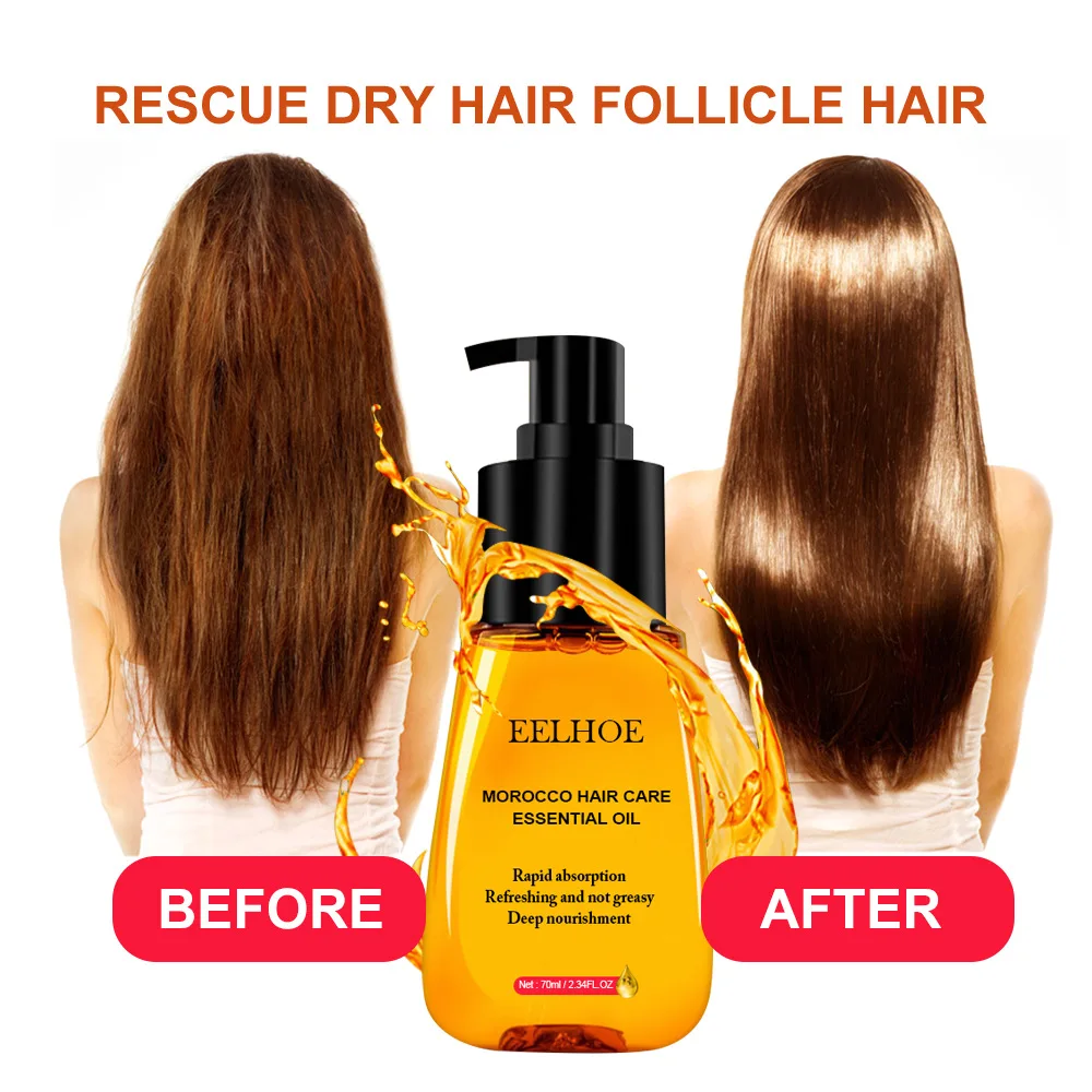 Hair Care Essential Oil, Improve Frizz and Nourish Hair Oil, Soften Hair Essential Oil