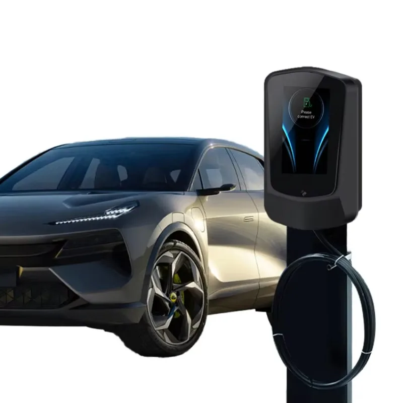 

GBT 7 Inch High Power Wall-Mounted Household New 5m Cable 7KW 11KW 22KW 32A/16A Electric Vehicle Charging