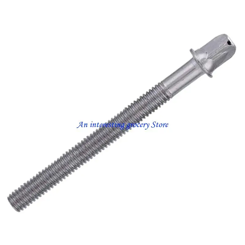 652D 10Pcs Metal Drum Tension Rods Replacement Drum Tight Screws for Snare Bass