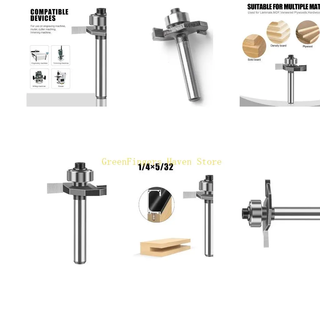 

F68D Woodworking Milling T Shaped Cutter With Smooth Rolling Balling Designs For Precise Cutting In Crafting And DIY Projects