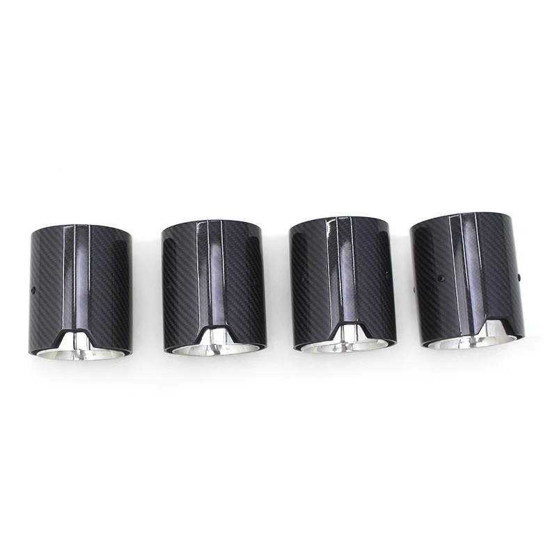 Yooking Performance Carbon Exhaust Tips For Bmw F30 G30 M2 M3 M4 G80 G87 E92 M Performance Exhaust Tips With Silver Inner