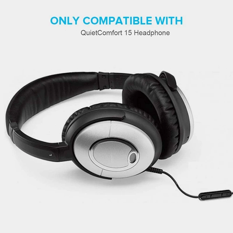 Cavo Audio sostitutivo per cuffie con controllo del Volume del microfono per cuffie Quiet Comfort2 QC15/QC2