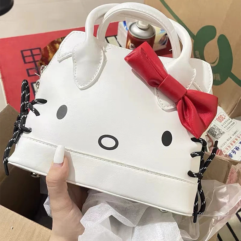 

Sanrio Hello Kitty Bag Tote Bag Women New for 2024 Messenger Bag Coin Purse Kawaii Purses for Women