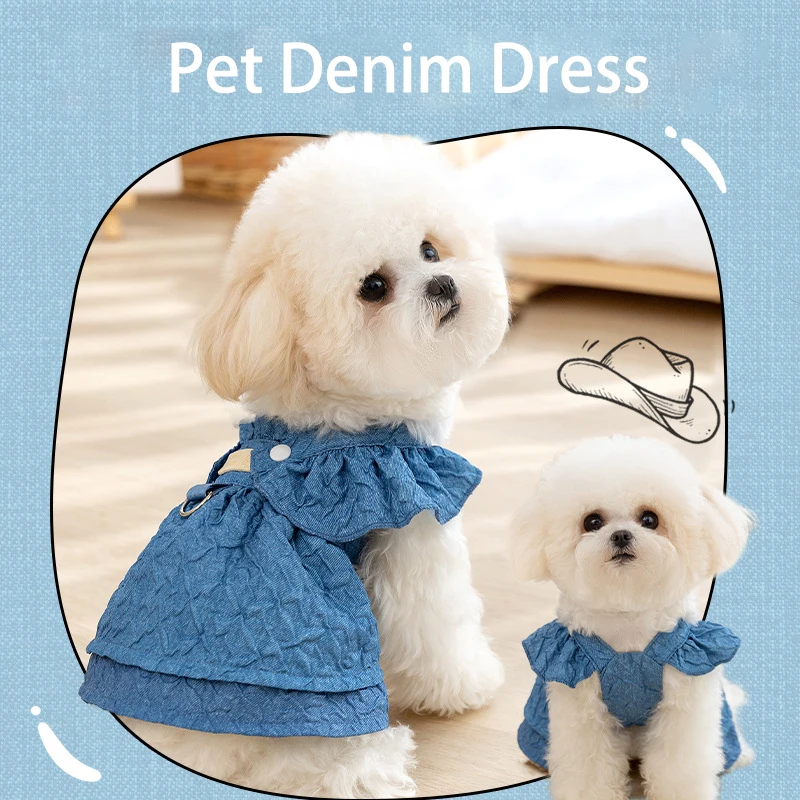 Spring Summer Cat Clothes Ruffles Cat Princess Dress for Cats Puppy Dogs, Sphinx Clothing Pet Apparel