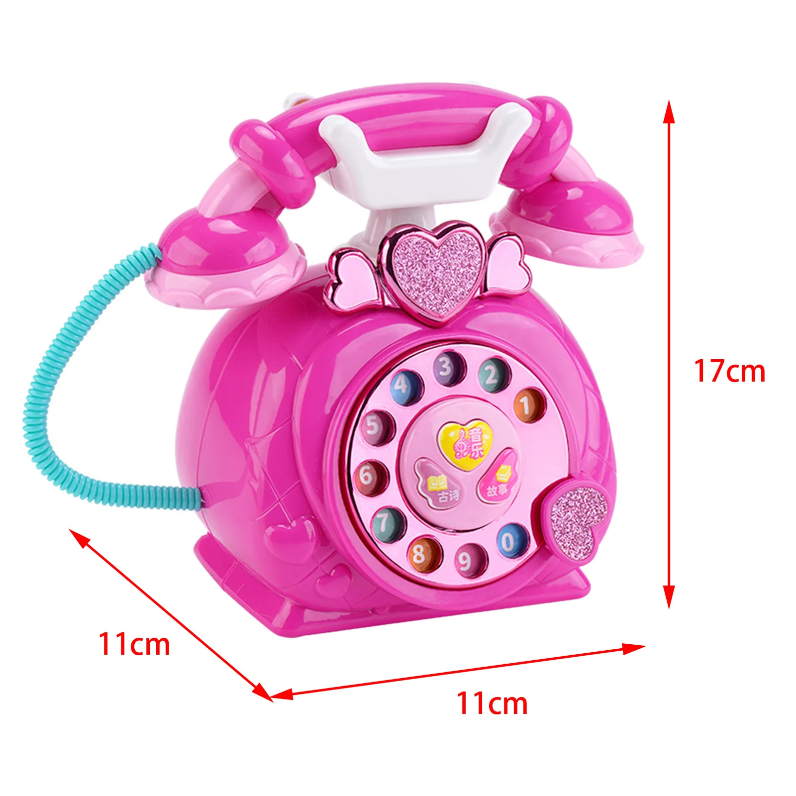 Telephone Toy Storytelling Machine Cognition Enlightenment Baby Musical Toys for Toddlers Early Educational Toy Birthday Gift