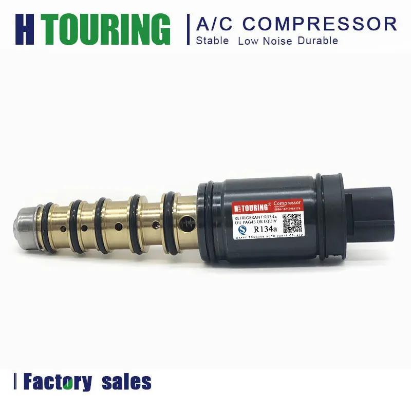 6SEU16C 6SEU12C AC Air Compressor Control Valve For Toyota corolla Camry RAV4 AC Compressor Control Valves Valvula Torre 123mm