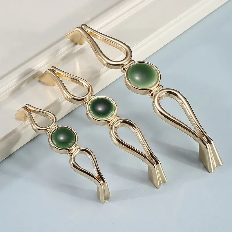 

Light Luxury Modern Gold Cabinet Handles Knobs Drawer Pulls Kitchen Door Handles Furniture Handle Cabinet Door Hardware