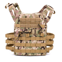 600d Hunting Tactical Vest Military Molle Plate Carrier Magazine Airsoft Paintball Cs Outdoor Protective Lightweight JPC Vest