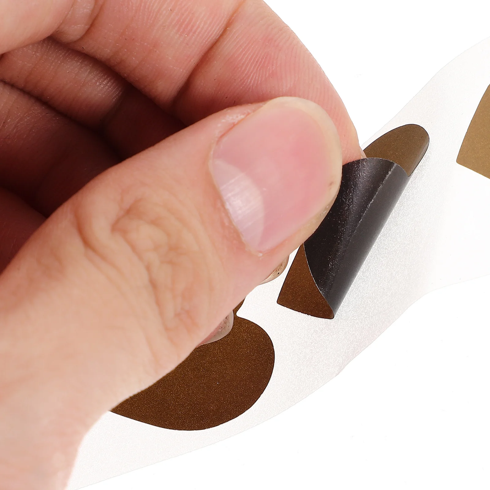 

900 Pcs Heart Envelope Seals Stickers Heart-shaped Label Scratch-off Lable Wedding Cards Colored Tag