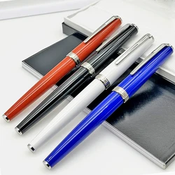 Lanlan Luxury MB Pen lM PIX Series Rollerball Pens con placcatura galvanica intaglio resina colorata