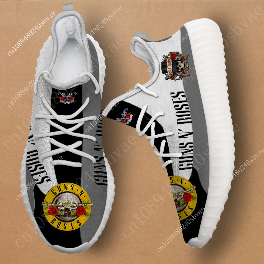 

Guns N' Roses Shoes Tennis Big Size Casual Original Men Women Sneakers Lightweight Comfortable Sneakers Sports Custom Made Shoes