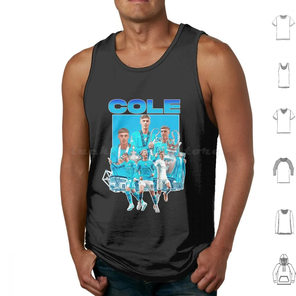 Cole Palmer Has Completed A Permanent Tank Tops Print Cotton Cole Palmer Football Soccer England Palmer London Cole Goal