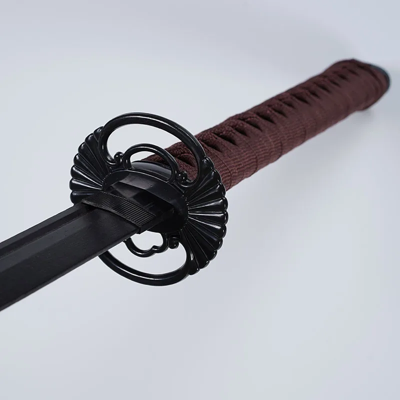 102cm/40.16in 일본 대나무 사무라이 검 모델 소품 무기 애니메이션 주변기기 코스프레 칼집 연습 디스플레이 장식품