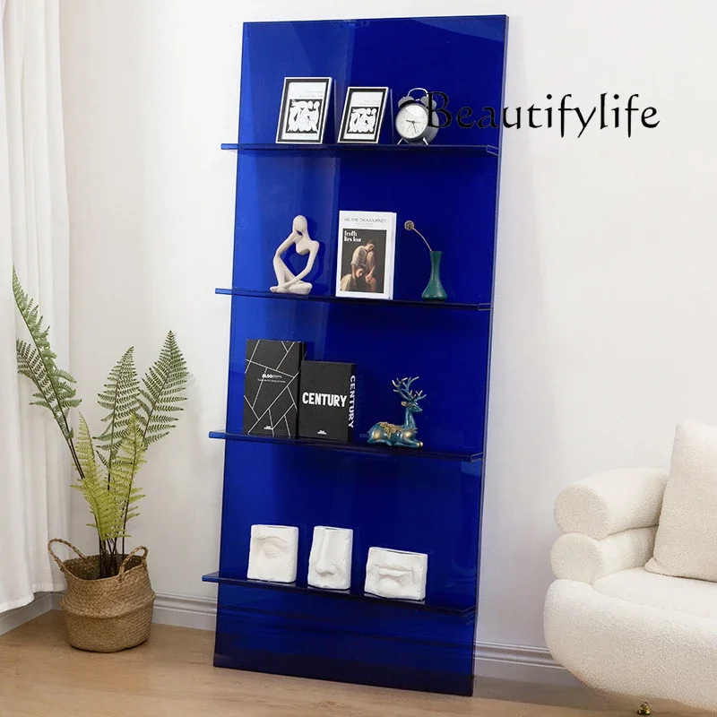 Floor standing bookshelf, newspaper and magazine rack, office book and magazine storage, organization