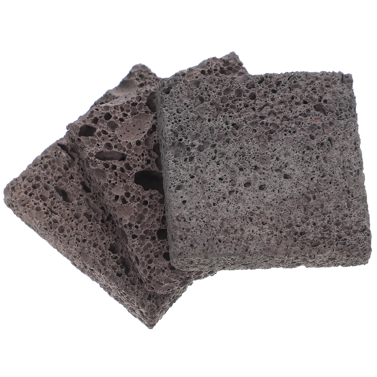 

3Pcs Natural Aquarium Rocks for Betta Fish Tank Decor Lava Stones Water Quality Improvement Plant Propagation for Plants