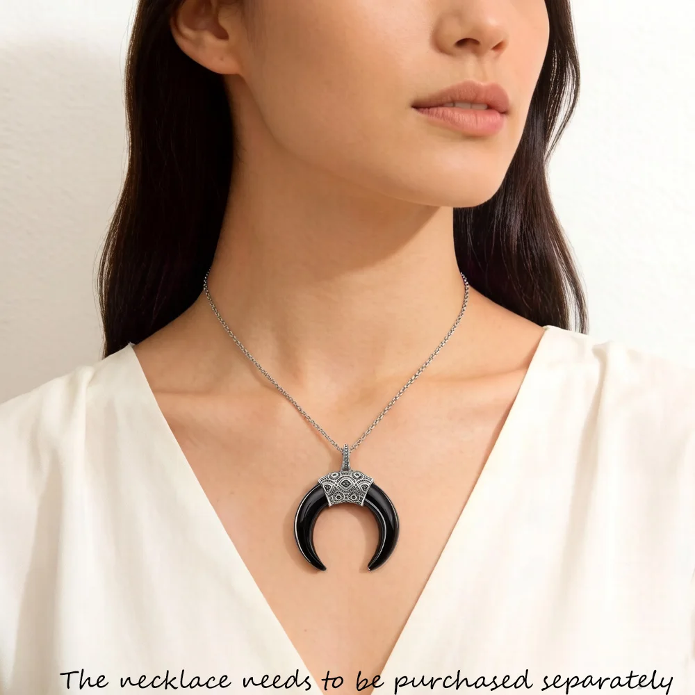 Colgante de diente de tigre maorí para mujer y hombre, joyería étnica de Europa, regalo de Plata de Ley 925, nueva moda