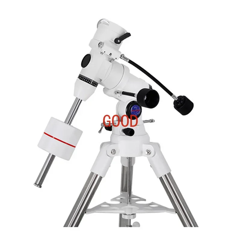 Maxvision EXOS-1 (EQ3D) Äquatorial montiertes Stativ mit 1,5 Zoll Stahlfußhocker Zubehör für astronomische Teleskope