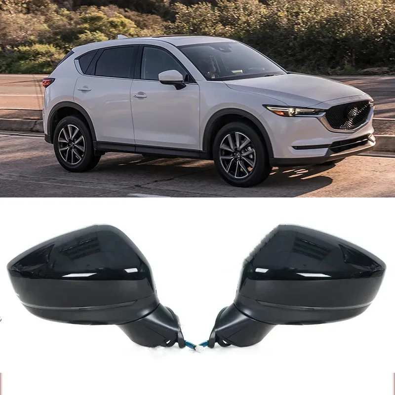 مصنع الساخن بيع سيارة مرآة الرؤية الخلفية الجانبية عاصي مع التدفئة الكهربائية للطي بدوره نال تعديل كهربائي ل CX5 CX-5 CX8 2 #4