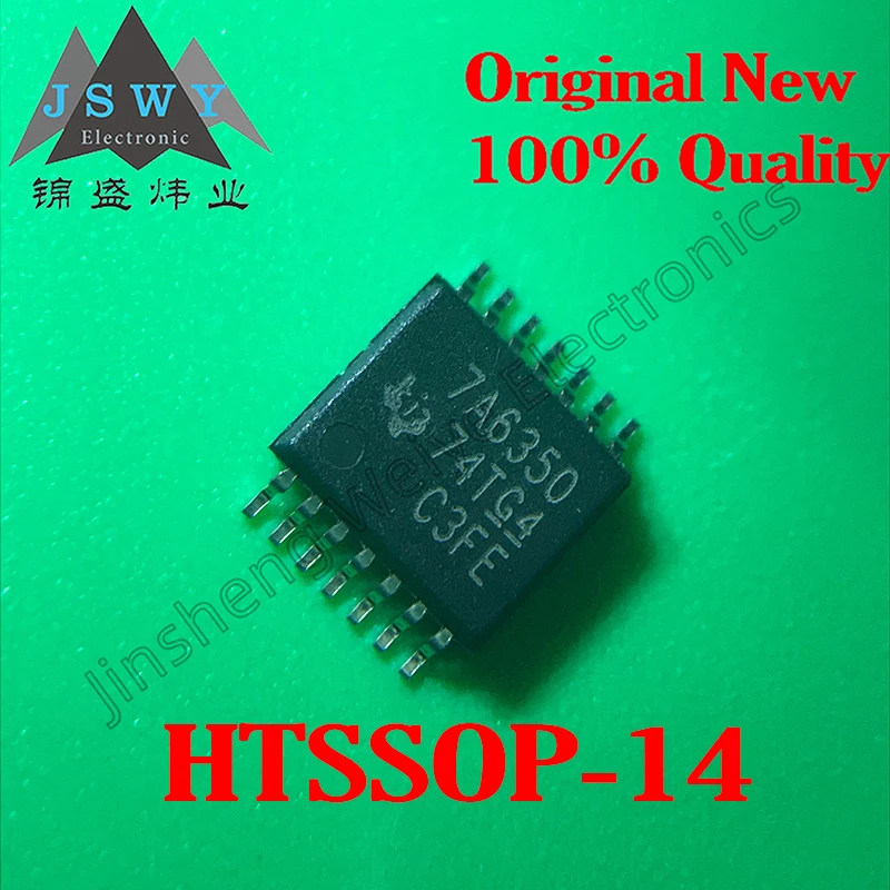 TPS7A6350QPWPRQ1 TPS7A6350QPWPR TPS7A6350 Silkscreen 7A6350 HTSSOP14 SMD 100% Brand New Electronics