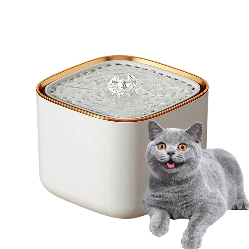 Cat Water Fountain large-capacity wireless automatic induction detachable washable smart filters cat water fountain