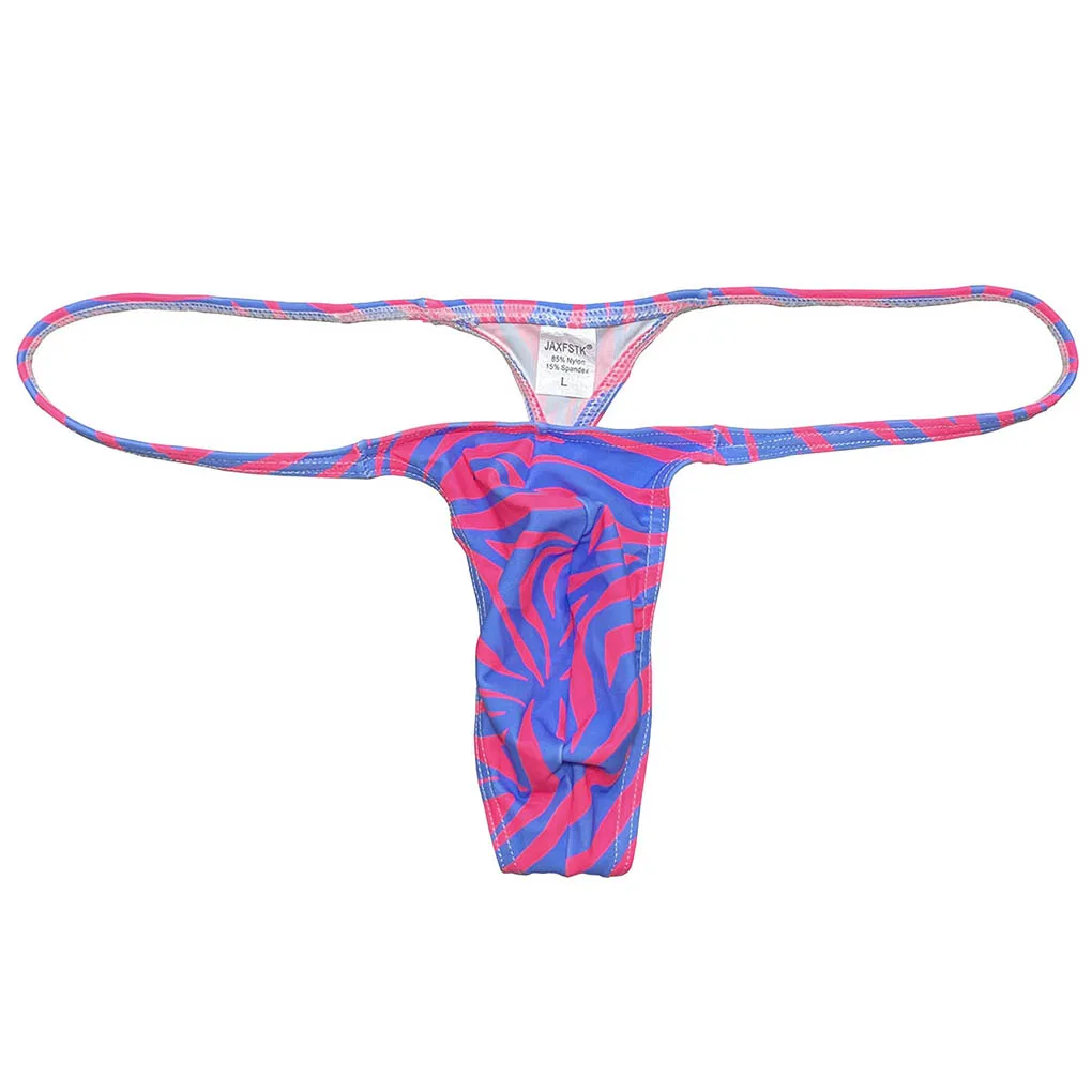 

Мужские стринги-танга с принтом, ультратонкие, быстросохнущие, эластичные, для пляжа и загара