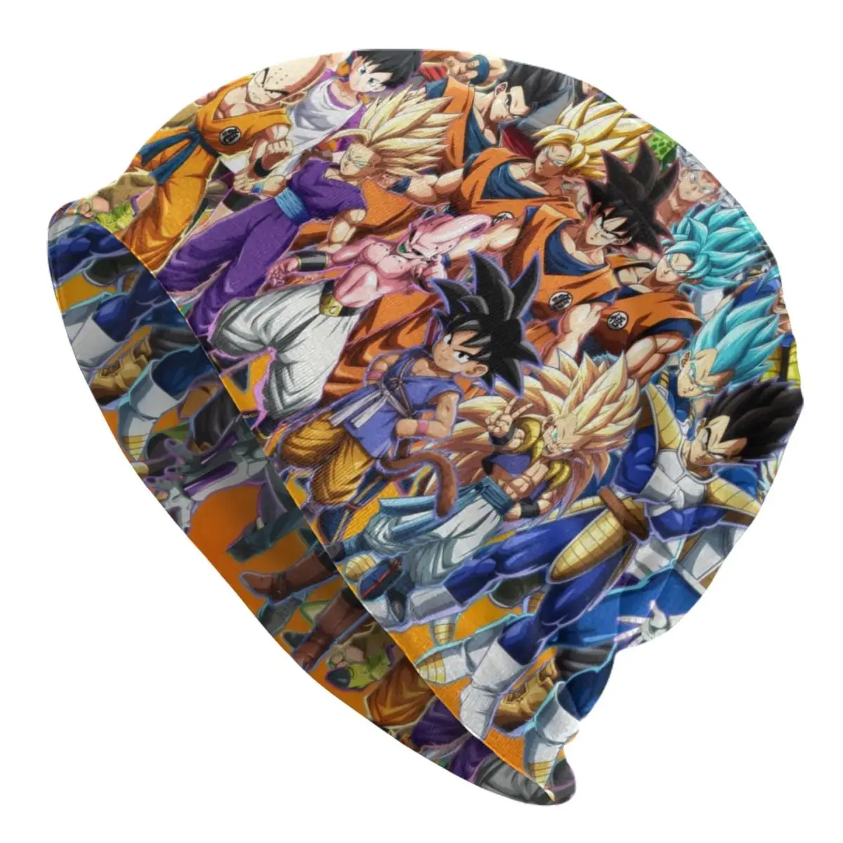 

Dragon Ball Z Dragonball аниме Slouchy шапка для женщин и мужчин уютные шапки для химиотерапии капот вязаная шапка