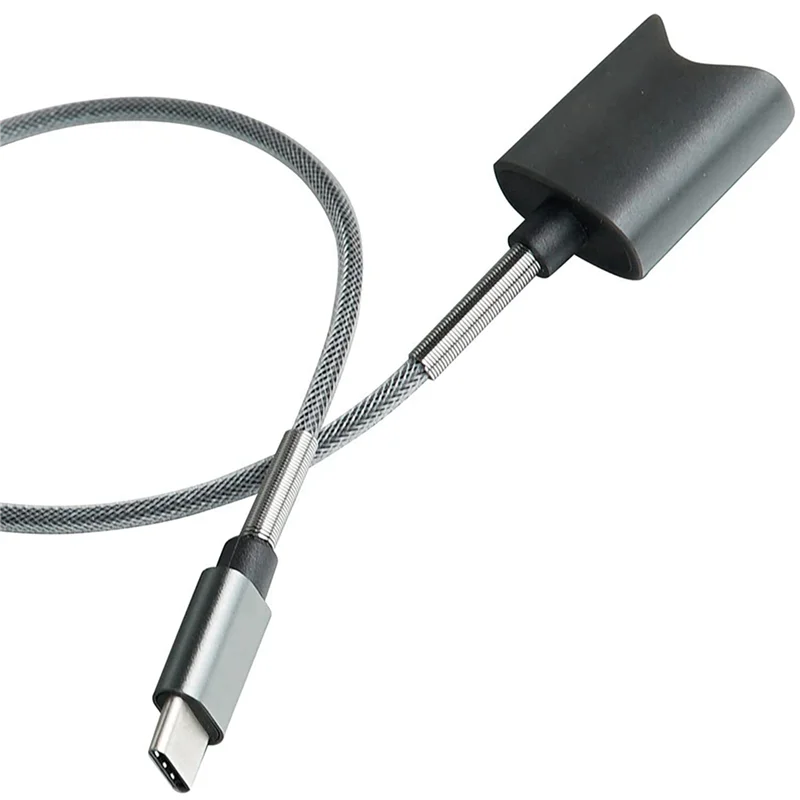 

AIAI 3X Type C Interface Charging Cable For Magnetic Charger Cord Universal Design 45Cm (Gray Type-C)