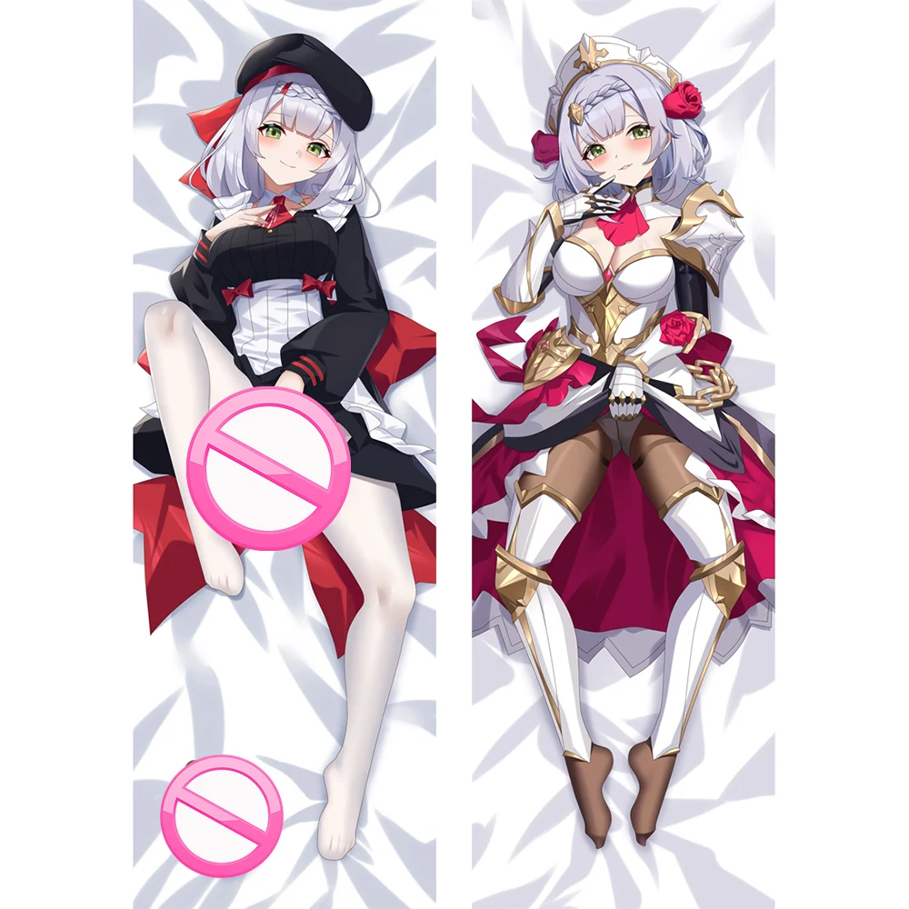 Anime Game Genshin Impact Noelle Cosplay Full Body Pillowcase Japanese Dakimakura Cover Decoration Pillow Case