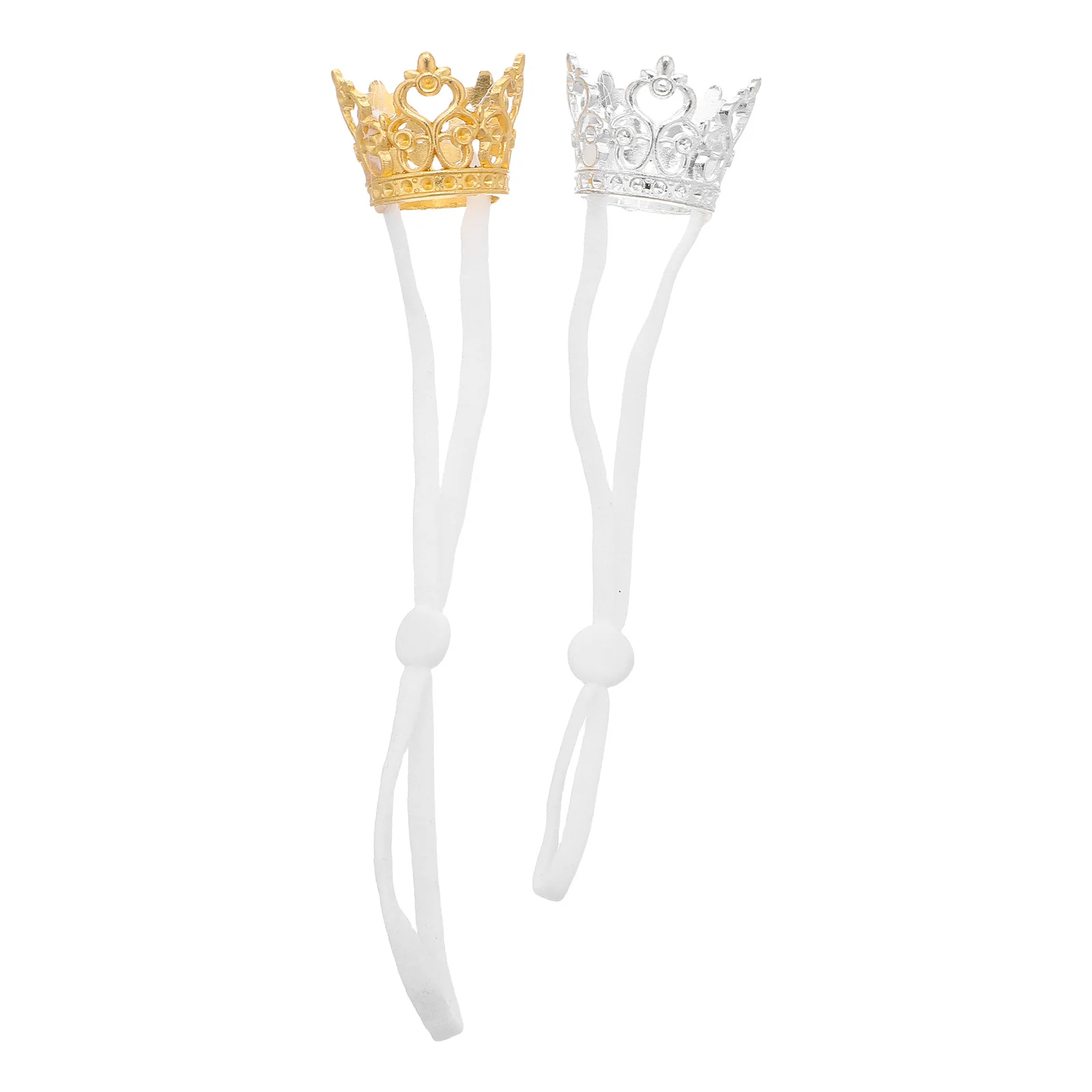 

2Pcs Hamster Crown Headpiece Ultralight Small Animal Party Costume Photo Prop Headwear Pet Crown Hamster Accessories for Fun