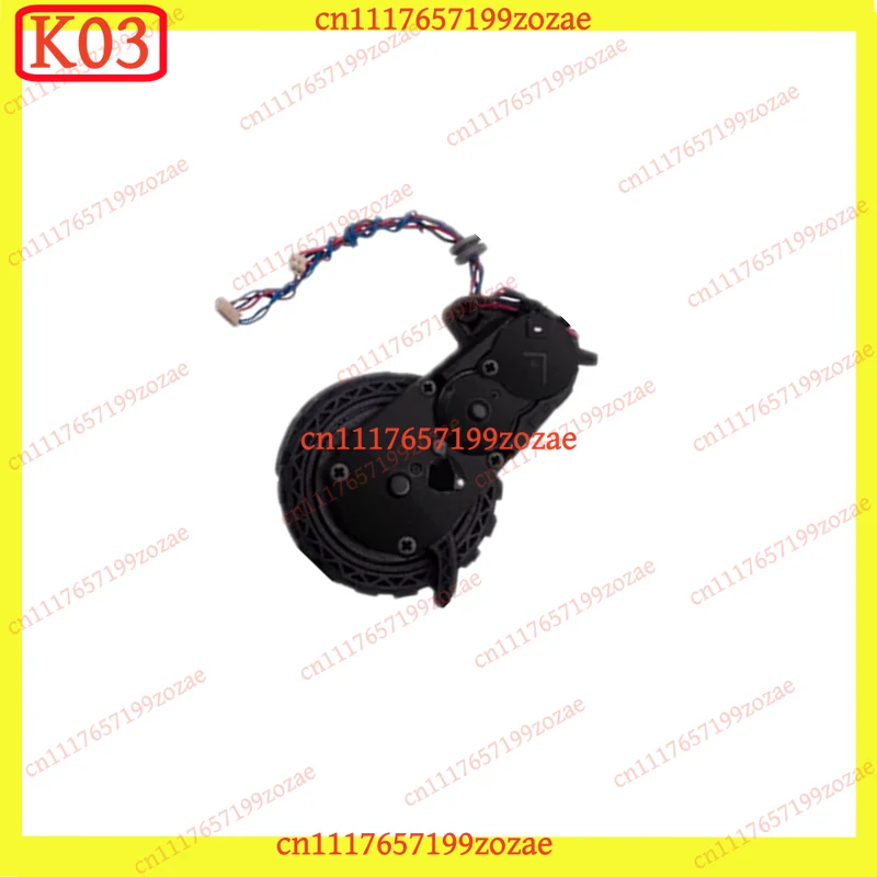k03 Left Right Wheel with Motor for Robotic Vacuum Cleaner Parts Accessories Compatible with Deebot T8 T9 N8