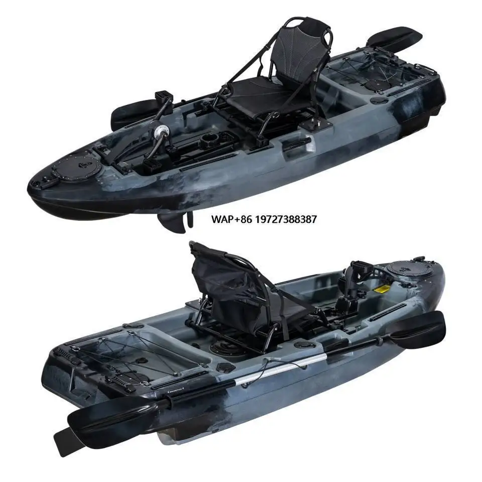 

Solo Pedal Drive Outdoor Watersports River Lake Fishing Ocean Sea Kayak Boat