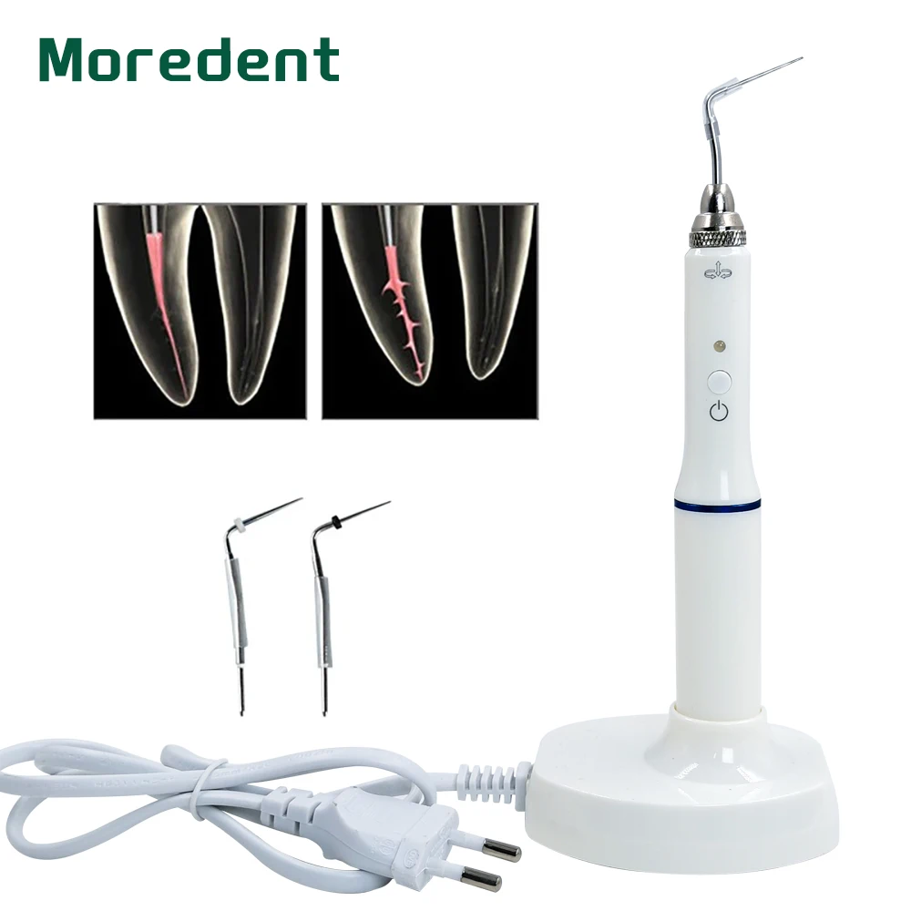 

Dental Cordless Gutta Percha Obturation Pen Root Canal Filling System +2 Tips 3 Second Rapid Heating Dental Gutta-percha Cutter