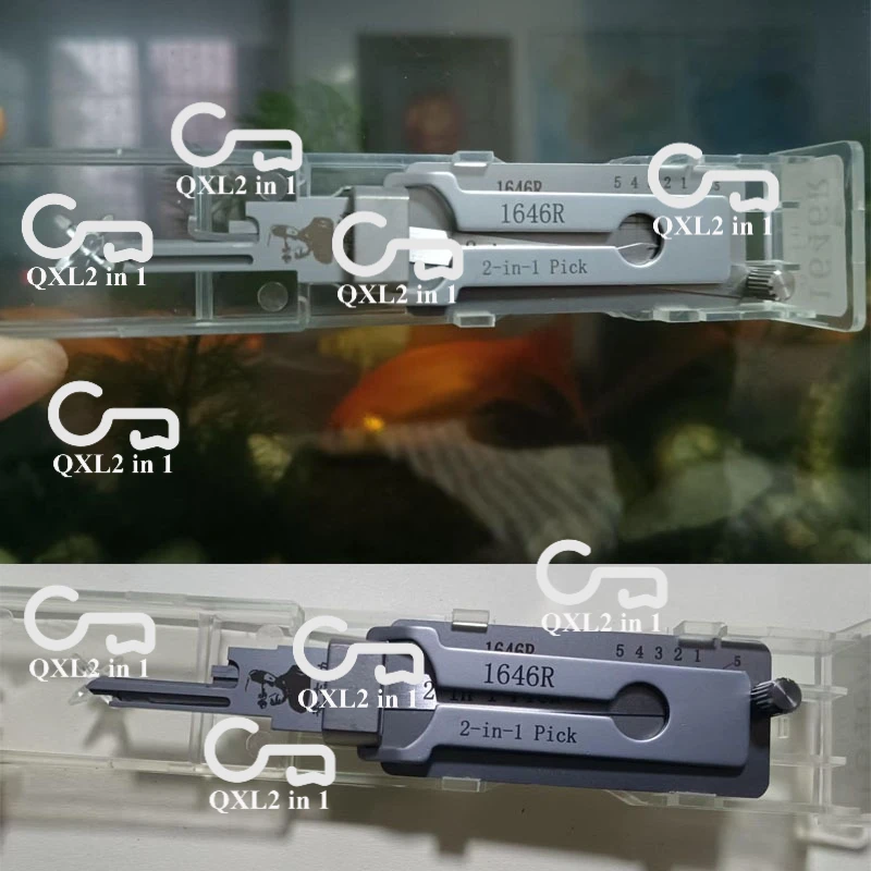 1PCS 2 IN 1 LISHI  Repair Tools 1646R Kit Door for Mailbox USPS Locksmith China Supplier Auto Door Open Car Auto Complete Set