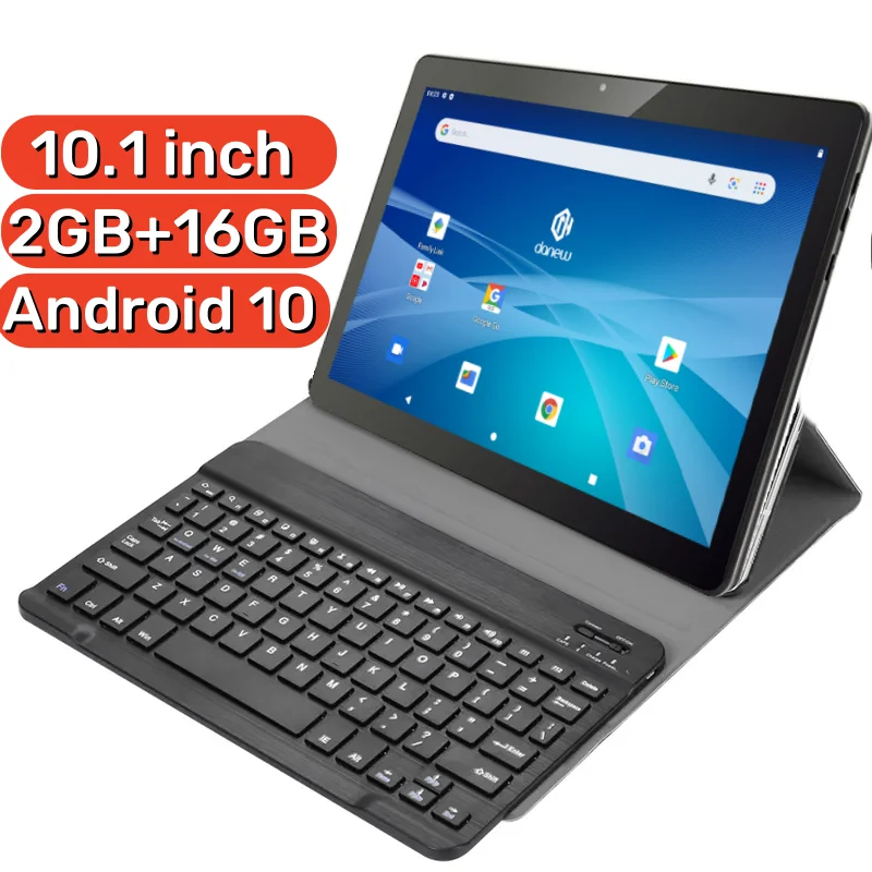 Imagem -04 - Tablet pc Android 10 10.1 Polegada 2gb de Ram Rom 16gb Tipo-c D1019 A133 Quad-core Wifi Tela Ips 1280x800