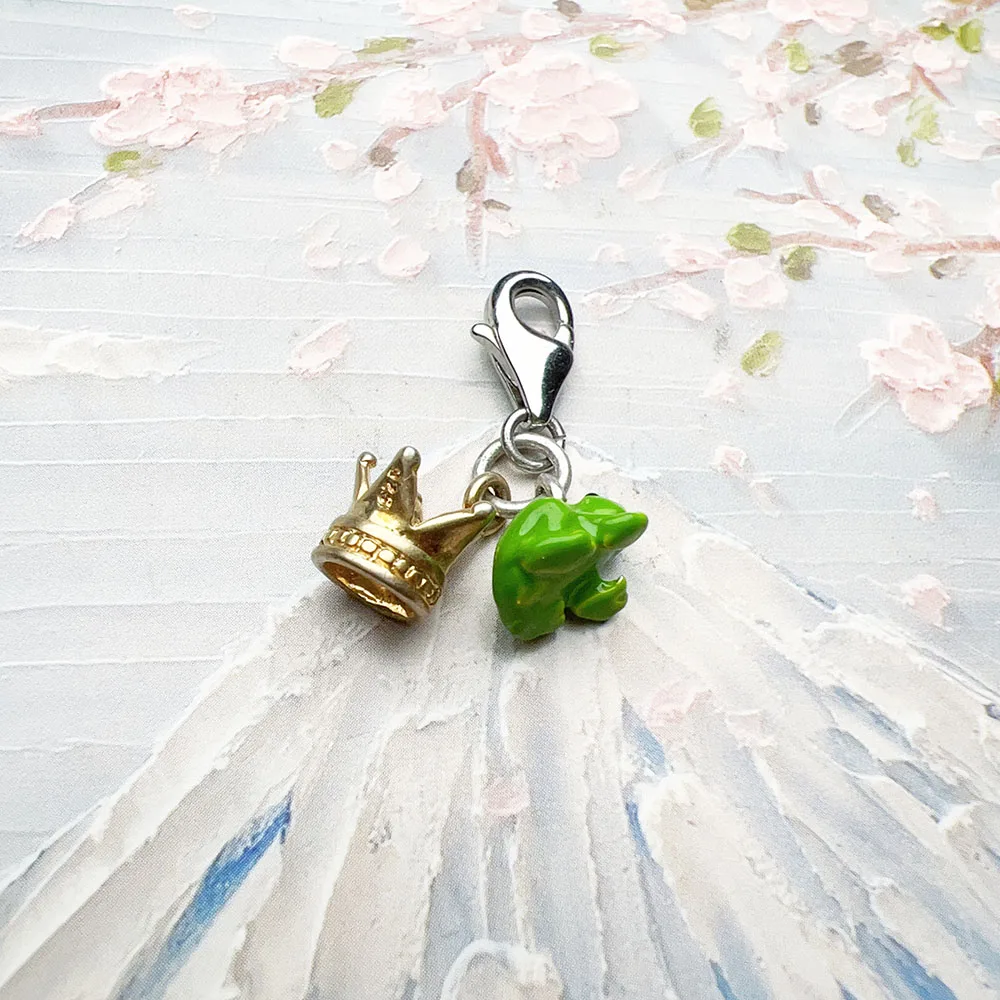 Charm Pendant Frog Prince Women Men 2024 Summer Brand New Vintage 925 Sterling Silver Gift