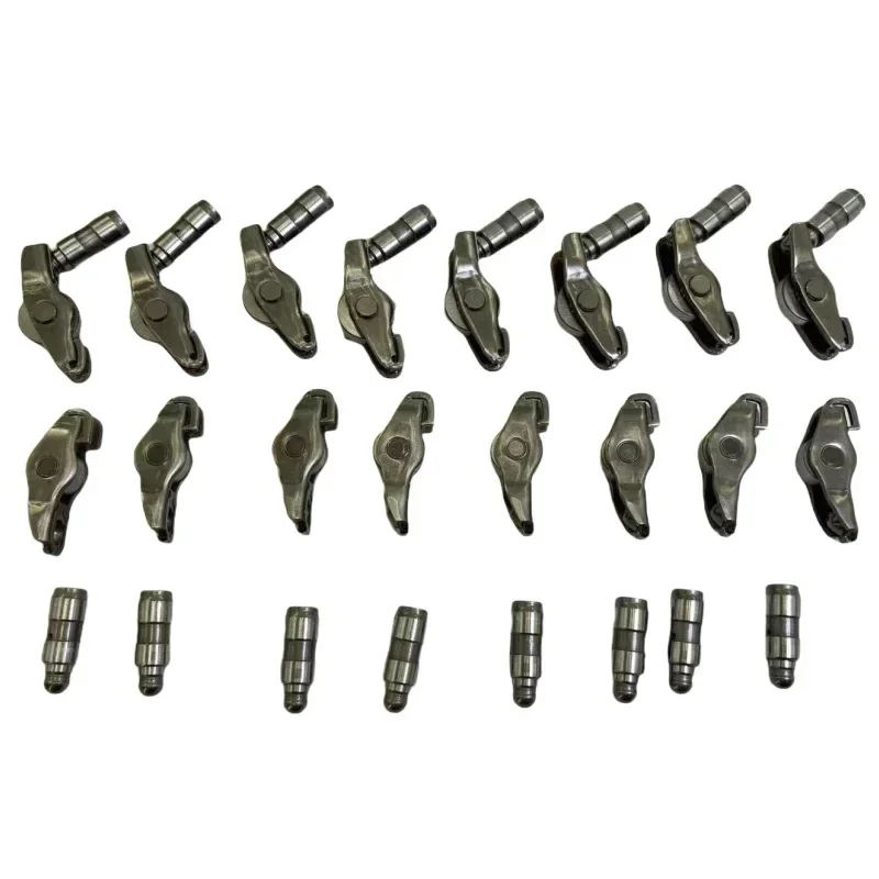 16x Intake & Exhaust Rocker Arms Hydraulic Lifters Set For AUDI A4 A6 Q5 2.0 06E109409K 022109423A 06E109417P